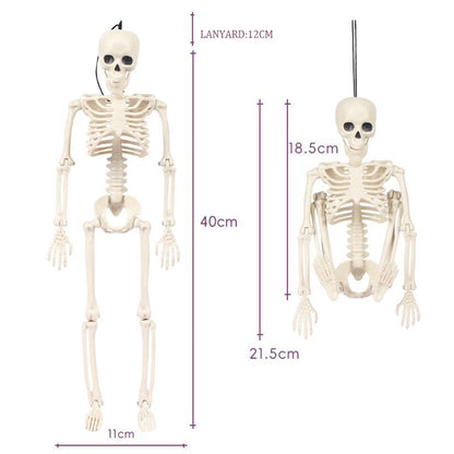 Amlbb Halloween Decorations Outdoor Halloween Dark Terror Skeleton Decoration Props Set up Ghost House Halloween Decor on Clearance