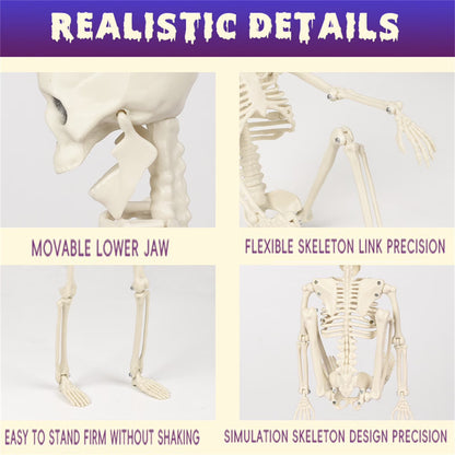 Amlbb Halloween Decorations Outdoor Halloween Dark Terror Skeleton Decoration Props Set up Ghost House Halloween Decor on Clearance
